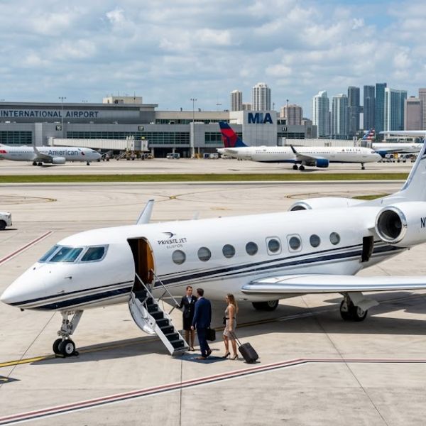 Luxury Private Jet Charter Miami